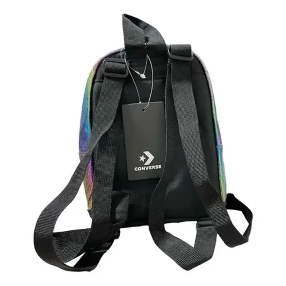 NEW Converse Mini Jewel Ombre Foil Backpack Multicolor / Iridescent (2A5438 W6U)